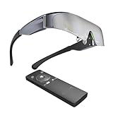 All-in-One-3D-Video-Smart-Brille VR/AR, OLED-Headset, HDMI-Brille, unterstützt iOS, Android, Computer, Büro, Heimkino (Color : Glasses Set 128GB)