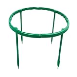 Kletterblumenständer, Krabben-Orchideenständer, Sonnenblumenständer, Unterkunftsstützstange, Topfblattschutz Blumenschutzständer, 4 Stück Zimmergewächshaus Anzucht Beleuchtung (Green, One Size)