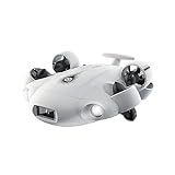 FIFISH V-EVO Unterwasser Drohne, QYSEA Unterwasser Drone mit 4K Kamera, AI-Vision-Sperre, 360 ° Omnidirektionale Bewegung, VR-Steuerung, APP-Fernbedienung, ROV mit Tiefe halten, Haltungssperre(100M)