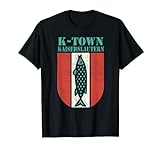 K-Town Kaiserslautern Germany Fisch Emblem Vintage T-Shirt T-S