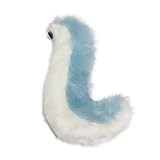 Furryvalley Kostüme Schwanz Cosplay Plüsch Kunstpelz Tail für Halloween Party verkleiden künstliche Tier (hellblau)
