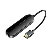 dibdib HDMI-Kabel für iPhone, 4K HD Video Sync Bildschirm HDMI Adapter Konverter Anschlusskabel für alle iPhone/Pad zu TV/Monitor/Projektor, drahtlose Verbindung, unterstützt 5G WLAN, 10 M