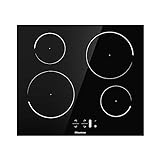 Hisense I6421C Einbau-Induktionskochfeld, Glasplatte, 60 cm, Kindersicherung, Touch-Steuerung, Timer-Funktion – Schwarz 7200 W, 50,8 x 58,4 x 5,1 cm (L x B x H)