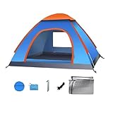 Tragbares Campingzelt – Automatisches Pop-Up-Zelt, Strand- und Parkzelt, sofortiges Aufstellen, wasserdichtes Zelt, leichtes Faltzelt, leichtes automatisches Pop-Campingzelt für den Außenb