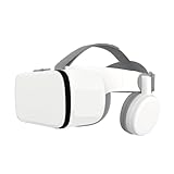 NeafP Intelligente 3D-Upgrade-HD-Brille, atmungsaktives VR-Headset, Google-Karton-Virtual-Reality-Brille, kabelloser Helm for Smartphone (Color : Set 1)