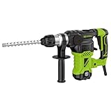 Zipper ZI-BHA1500DN SDS-Plus-Bohrhammer 230 V 1500 W mit Zubehör, ink