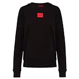 HUGO Damen Nakira_redlabel Sweatshirt, Black1, M EU