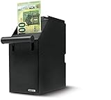 Safescan 4100 POS Safe (schwarz), sichere und diskrete Aufbewahrung von bis zu 300 Banknoten - perfekt für die Montage unter dem Verkaufstresen - Einfache Installation in der Nähe I