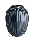 Kähler Vase H25.5 cm Hammershøi dänisches Design für Blumen Handarbeit, g