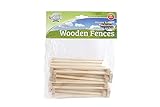 Kids Globe Van Manen Farming 610226 1:24 Scale 8-Piece Wooden Fencing