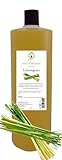 PurSPA Massageöl, pflanzlich, duftend – 100 % natürliche, entspannende und exotische Massage (Lemongrass, 1 Liter)
