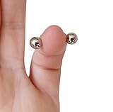 Silver Magnetic Nipple Rings -Magnetic Nipple Rings -silver Non Piercing adjustable Nipple Ring Fak