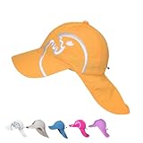 iQ-UV Sonnenhut für Kinder UPF 50+ Cap mit Nackenschutz - Leichte atmungsaktive UV Mütze für Kinder - Wasser-Sonnenhut für Kinder mit UV Schutz 50 TÜV geprüfte Schirmmütze für maximalen S