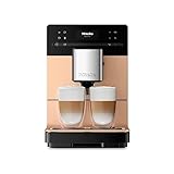 Miele CM 5510 Silence Kaffeevollautomat – Mit OneTouch for Two, AromaticSystem, Kannenfunktion, 2 Genießerprofilen, Reinigungsprogrammen u. v. m. – Roségold PearlFinish (11525360)