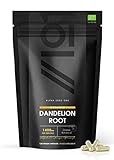 Organic Dandelion Root 1400mg - High Strength Taraxacum Officinale - Non-GMO, Gluten Free, Halal. ֿ120 Vegan Cap