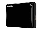Toshiba Canvio Connect II 2 TB Mobile Festplatte (6,4 cm (2,5 Zoll) USB 3.0) schw