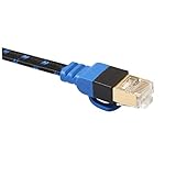 HOMSFOU 10 7 Lan-kabel Ethernet Kabel Cat7-ethernet-kabel Netzwerkkabel Flacher Gurt Doppelte Abschirmung