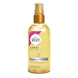 Veet Expert Multi-Benefit Öl - 100% natürlichen Ursprungs mit Vitaminen & Omega 3 - Körperöl für die Rasur & nach der Haarentfernung - Feuchtigkeitsspendendes Rasieröl für Körper & Gesicht, 100