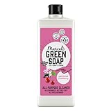 Marcel's Green Soap - Allzweckreiniger Patchouli & Preiselbeere - Oberflächenreiniger - 100 % Umweltfreundlich - 100 % Vegan - 97 % Biologisch abbaubar - 750