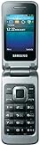 Samsung GT-C3520 Klapphandy (2,2 Zoll) Display, 1,3 Megapixel Kamera) charcoal-gray