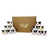 Tasty Pott Geschenk Set - 12 Premium Honig Gläser – 12x 28g Glas – Verschiedene Honigsorten | Spirulina | Früchte | Honig mit natürlichen Inhaltsstoffen | Deutscher Honig | Geschenkverpackung