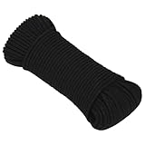 Arbeitsseil Schwarz 5 mm 500 m Poly