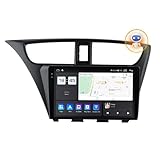SIBEG BT WiFi-Verbindung Auto-Multimedia-Player, Auto-GPS-Navigationssystem für iPhone und Android-Telefon, 9/9.5-Zoll-Bildschirm-Autoradio-Audio-Stereo-Player für Honda Civic 2012-2017