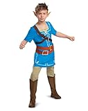 Disguise Nintendo Link Zelda Costume Kids, Elf Costume For Kids Size M Zelda Kostum B
