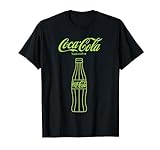 Coca-Cola Classic Glass Bottle Of Coke Neon Big Chest Poster T-S