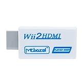 Mcbazel Wii-zu-HDMI-Adapter, Video-Ausgangskabel & 3.5mm für Audio, Unterstützt alle Wii Display Modi: NTSC, 480i, 480p, PAL 576i, 720p, 1080p