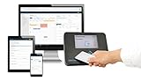Komplettsystem zur effektiven Zeiterfassung für 15 Mitarbeiter, jederzeit unbegrenzt erweiterbar | IDENTsmart TimeRecording - ID800 Starterkit LITE (inkl. 15 Mitarbeiterkarten)