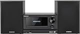Kenwood M-7000S-B Mikro-Stereoanlage, Schwarz, mit Bluetooth, USB, CD und Radio Dab + oder FM