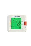 Orbisana BDH 355 Sprechendes Blutdruckmessgerät fürs Handgelenk - Für 2 Nutzer geeignet (jeweils 99 Speicherplätze), Farbige Ampelanzeige, Messbereich und Genauigkeit: 0–290 mmHg; ±3 mmHg
