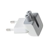 BEYEE AC Adapter Europa Stecker Reise-Ladegerät Konverter Ersatzanschluss für iPod, iPhone, iPad, Tablets, MacBook AC Netzteil (1xEU Stecker)