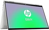 HP ENVY x360 2-in-1 Laptop | 15,6' OLED FHD-Touchscreen | Intel Core i7-1260P | 16 GB DDR4 RAM | 512 GB SSD | Intel Iris Xe-Grafikkarte | Windows 11 Home | QWERTZ Tastatur | Silb