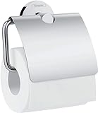 hansgrohe Logis Universal Toilettenpapierhalter (Badzubehör mit Abdeckung) C
