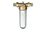 Riegler 101415 Feinfilter 'Bayern', Trinkwasser, DVGW geprüft, 90 µm, R 1
