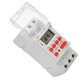 TM919BK 85~265 V AC 30A Digitale Timer mit 7 Tagen Programmierung für Haushalts- und Gärtenbeleuchtung