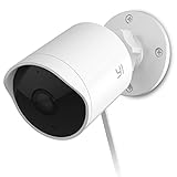 YI Überwachungskamera Aussen 1080P Wifi,IP65 Wetterresistent WLAN IP Kamera Outdoor,Infrarot Nachtsicht,Menschen und Geräuscherkennung,Unterstützung für Cloud/MicroSD Karte, Kompatibel mit Alex