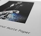 Photolux Professional Matte Paper DUO 230 gsm, beidseitig bedruckbar Fotopapier in Premiumqualität 100 Blatt / 10x15