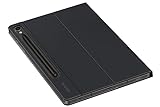 Samsung Book Cover Keyboard Slim EF-DX710 für das Galaxy Tab S9 / Tab S9 FE, Einteiliges , Tablet-Hülle, schlankes, leichtes Design, QWERTZ-Tastatur, POGO-Pin, S Pen Fach, Black