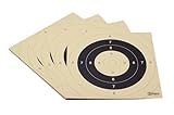 Zielscheiben *P25 Target* | 26x26 cm | Schießscheibenkarton 200g/m² | Ideal zum Einschießen für den Sportschützen | 1cm Raster (500 Stück)