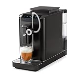 Tchibo Kaffeevollautomat Esperto2 Milk mit One-Touch Milchfunktion und 2-Tassen-Funktion für Espresso, Caffè Crema, Capuccino und Milchschaum, Granite Black