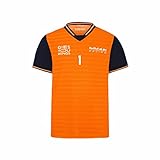 Red Bull Racing - Offizielle Formel 1 Merchandise Kollektion - Max Verstappen Sportswear T-Shirt - Herren - Orange - XL