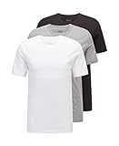 Hugo Boss, Herren T-Shirt, 3er Pack, Regular fit, Kurzarm, Sortiert, L
