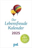 Der Lebensfreude-Kalender 2025: Der Original-Wandkalender, der meistgekaufte Kalender Deutschlands, 40 Blatt mit Spiralbindung. Mit motivierenden ... psychologischen Impulstexten und N