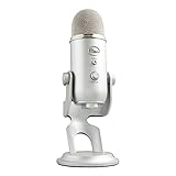 Blue Microphones Yeti Professionelles USB-Mikrofon für Aufnahmen, Streaming, Podcasting, Broadcasting, Gaming, Voiceover und mehr, Plug 'n Play auf PC und Mac - Silb