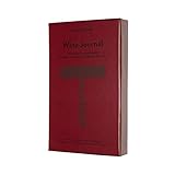 Moleskine - Weinjournal, Themen-Notizbuch - Hardcover-Notizbuch, um Ihre Weine zu sammeln und zu organisieren - Große Größe 13 x 21 cm - 400 S
