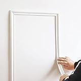TriMold Peel und Stick Stuhl Rail Molding, selbstklebende Wand Trim für Home Decoration für Wandschutz, 3m x 6