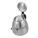 Mikinona Edelstahl Wasserkocher Mit Anti-scalding Griff Teekessel Für Herd Praktischer Wasserboiler Für Zuhause Und Büro Für Teezubereitung Und Getränk